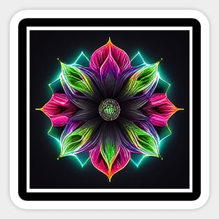 super flower Sticker